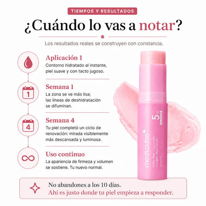 Bálsamo Medicube | Efecto relleno BOTOX para surcos , líneas y labios