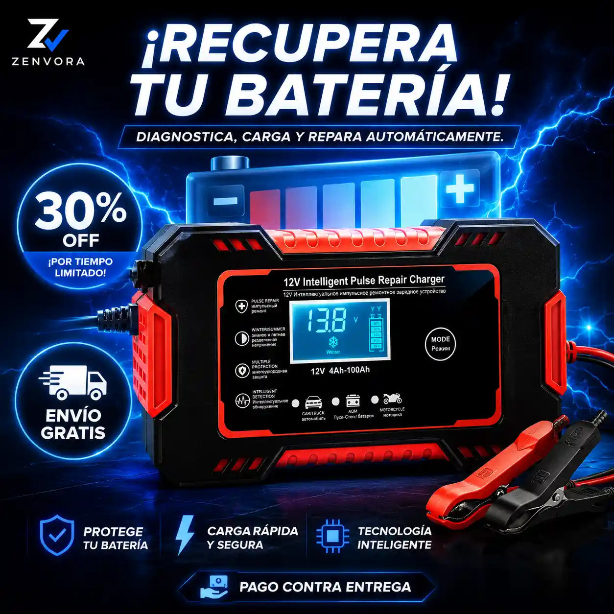 Cargador de bateria