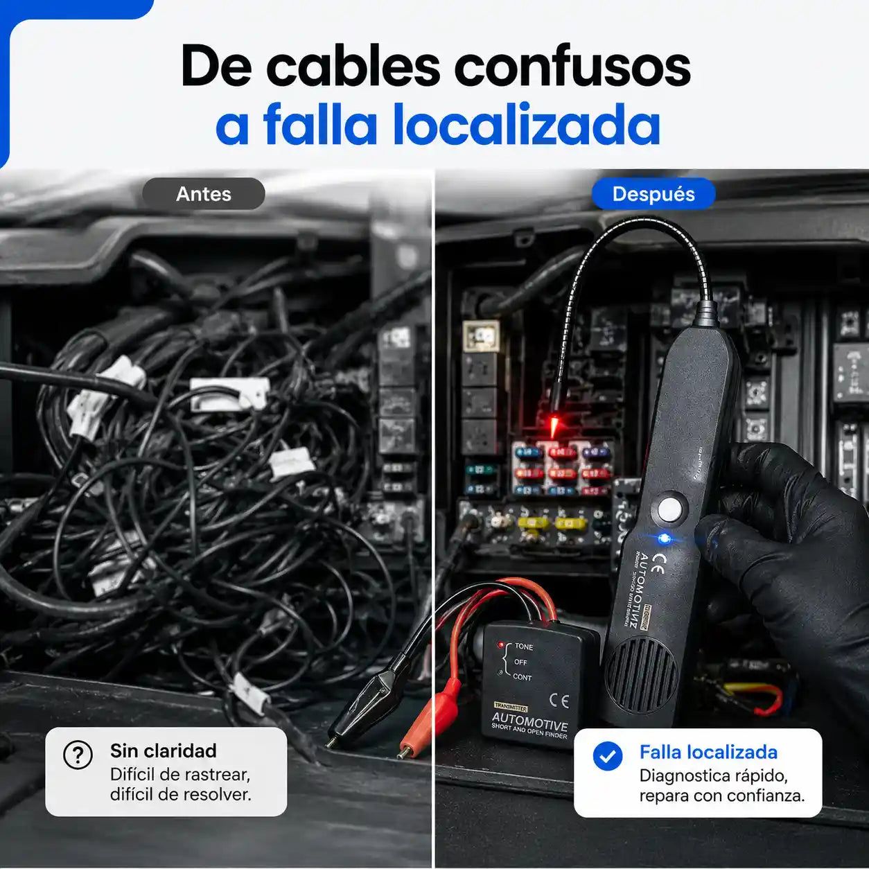 RastreaPro | Detecta fallas eléctricas sin desmontar