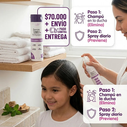 Esencia Mágica | Adiós Piojos Desde el Primer Baño